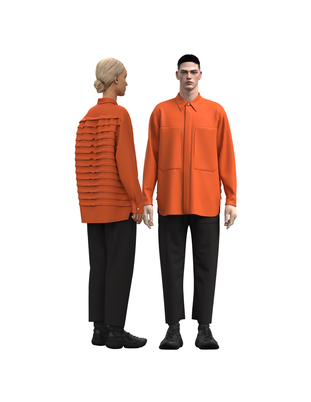 Stratosphere Shirt Orange