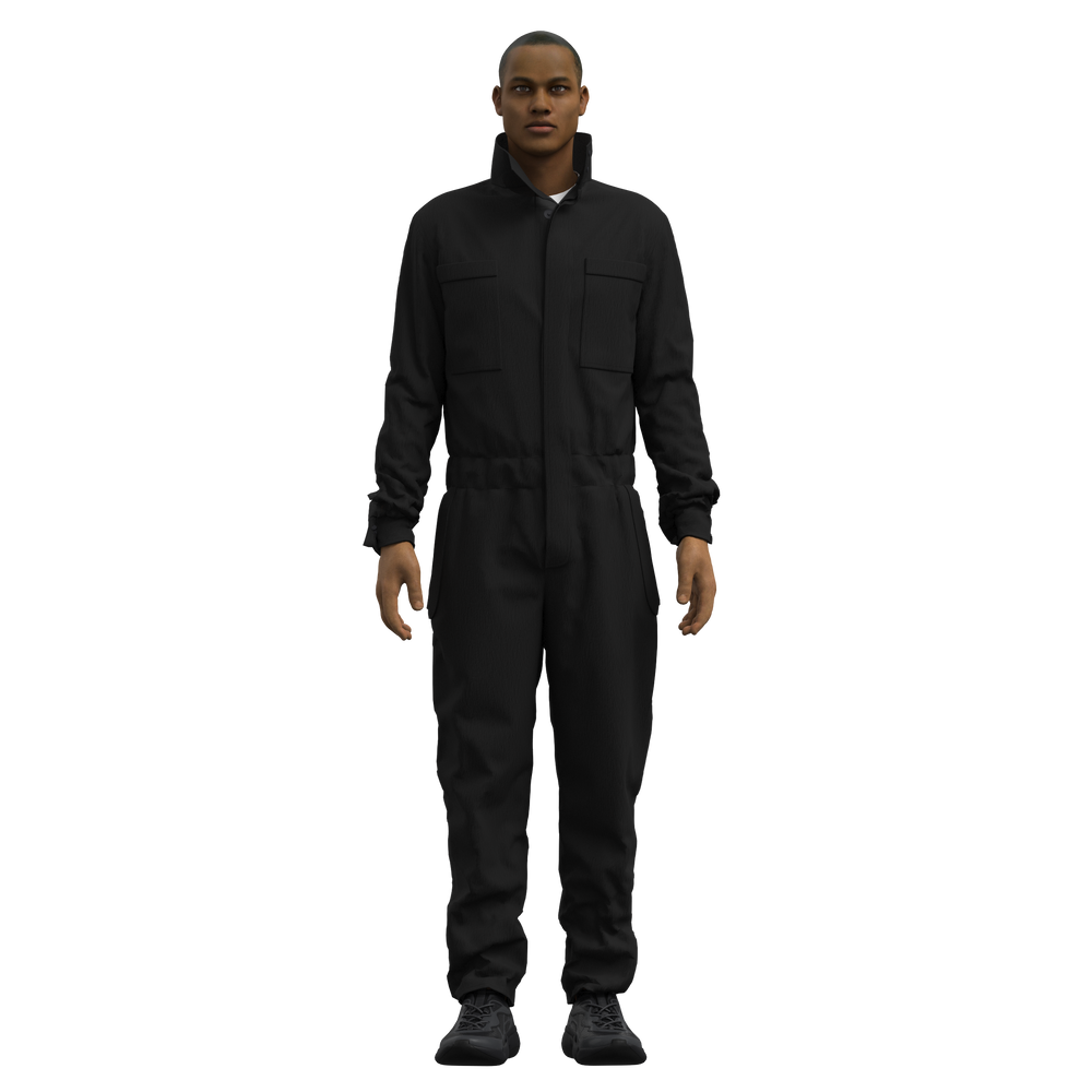 Terrestrial Coverall Black